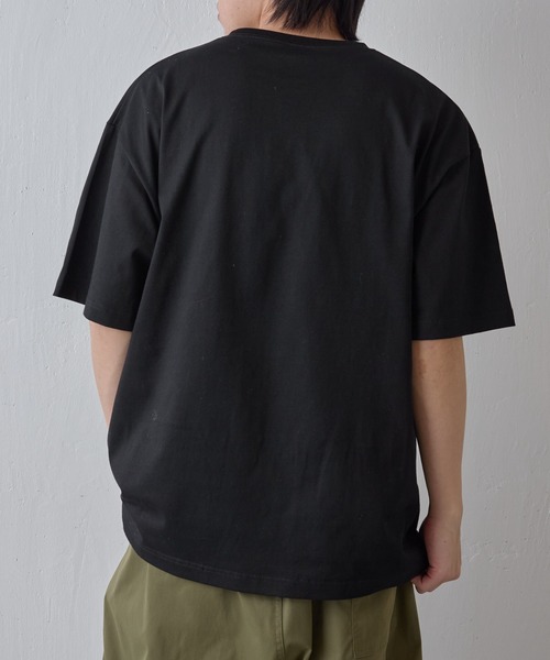 COLONY 2139(コロニートゥーワンスリーナイン)の「隠しプリントロゴTシャツ(Tシャツ/カットソー・メンズ・ホワイト/ブラック・MEDIUM/LARGE)」の18枚目の写真