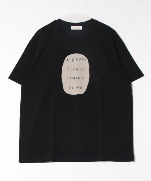 aimoha（アイモハ）の「シンプルメッセージプリントTシャツ（Tシャツ/カットソー・レディース・グリーン/ワインレッド/オレンジ/ブラック/ホワイト・FREE）」の17枚目の写真