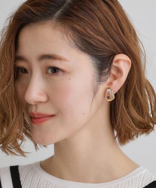 grove（グローブ）の「ビッグクリアメタルイヤリング（イヤリング・レディース・シルバー/ゴールド・00）」の8枚目の写真