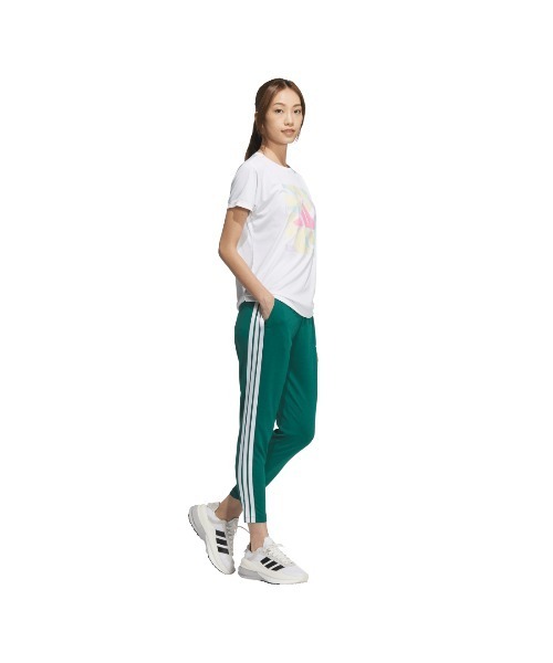 adidas(アディダス)の「アディダス adidas グラフィック半袖Tシャツ(Tシャツ/カットソー・レディース・ブラック/グリーン/ホワイト・S/M/L/XL)」の4枚目の写真