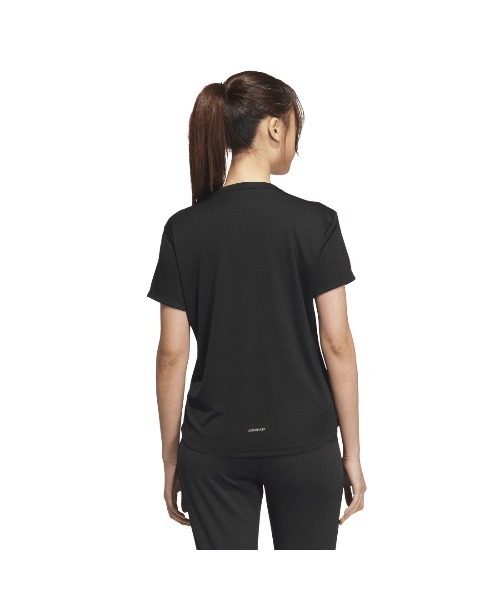 adidas(アディダス)の「アディダス adidas グラフィック半袖Tシャツ(Tシャツ/カットソー・レディース・ブラック/グリーン/ホワイト・S/M/L/XL)」の6枚目の写真