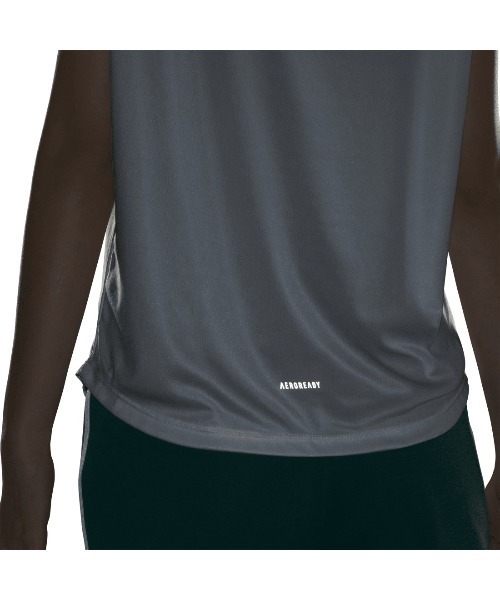 adidas(アディダス)の「アディダス adidas グラフィック半袖Tシャツ(Tシャツ/カットソー・レディース・ブラック/グリーン/ホワイト・S/M/L/XL)」の8枚目の写真