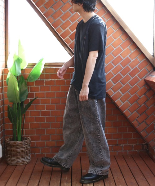 TOMMY HILFIGER（トミーヒルフィガー）の「TOMMY HILFIGER クルーネック半袖Tシャツ（Tシャツ/カットソー・メンズ・ホワイト/ダークネイビー/ブラック・LARGE/MEDIUM/X-LARGE）」の19枚目の写真