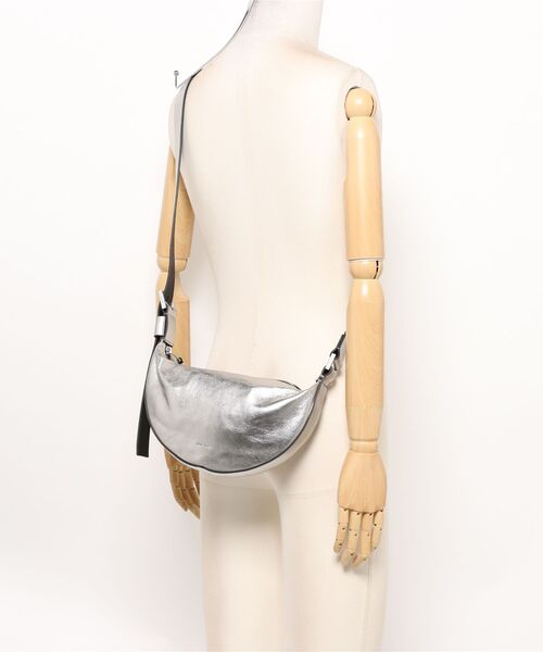 ALLSAINTS（オールセインツ）の「HALF MOON LEATHER CROSSBODY BAG
