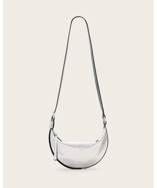 三日月♥バッジオ セール】HALF MOON LEATHER CROSSBODY BAG | ハーフ ムーン レザー