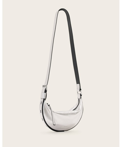 セール】HALF MOON LEATHER CROSSBODY BAG | ハーフ ムーン レザー