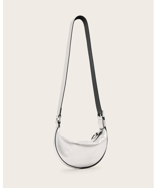 ALLSAINTS（オールセインツ）の「HALF MOON LEATHER CROSSBODY BAG