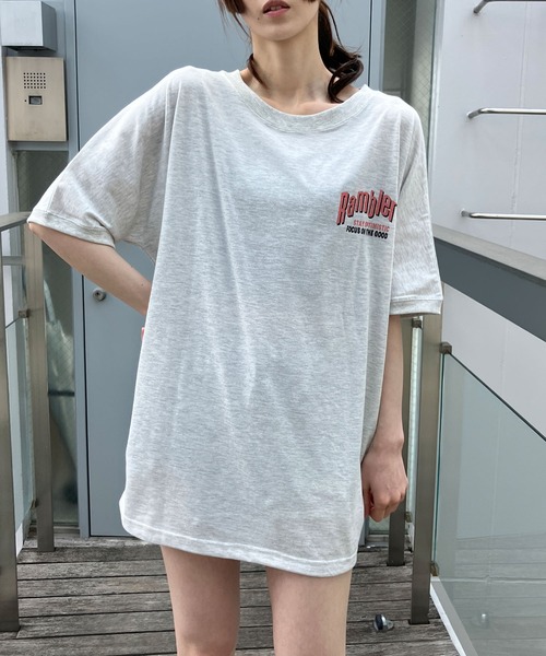 GLAMOROUS JANE(グラマラスジェーン)の「クルードルマンハンバーガープリントTシャツ(Tシャツ/カットソー・レディース・ブラック/オフホワイト/チャコールグレー/杢グレー・FREE)」の22枚目の写真