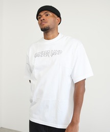 BASIS（ベイシス）の「SANDER LAND 7.1oz オープンエンド バンパイアロゴ ラギットTシャツ（Tシャツ/カットソー）」