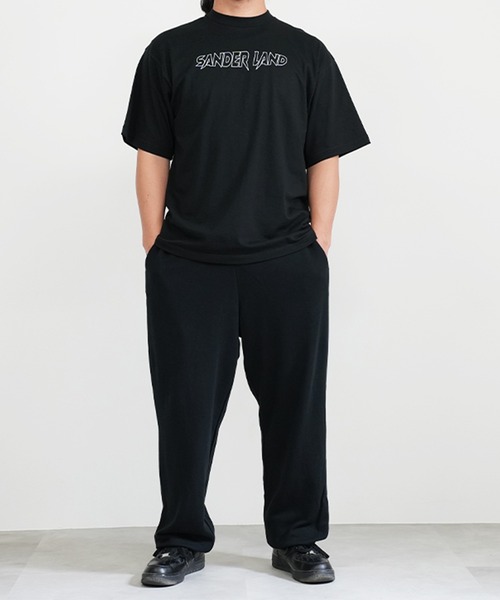 BASIS（ベイシス）の「SANDER LAND 7.1oz オープンエンド バンパイアロゴ ラギットTシャツ（Tシャツ/カットソー・メンズ・ホワイト/ブラック・SMALL/MEDIUM/LARGE/X-LARGE）」の9枚目の写真