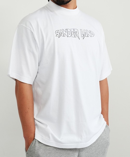 BASIS（ベイシス）の「SANDER LAND 7.1oz オープンエンド バンパイアロゴ ラギットTシャツ（Tシャツ/カットソー・メンズ・ホワイト/ブラック・SMALL/MEDIUM/LARGE/X-LARGE）」の16枚目の写真