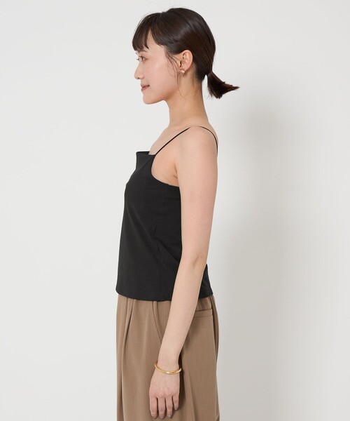 green label relaxing(グリーンレーベルリラクシング)の「【WEB限定】<at ease>キャミソール(キャミソール・レディース・ブラック/オフホワイト・FREE)」の10枚目の写真