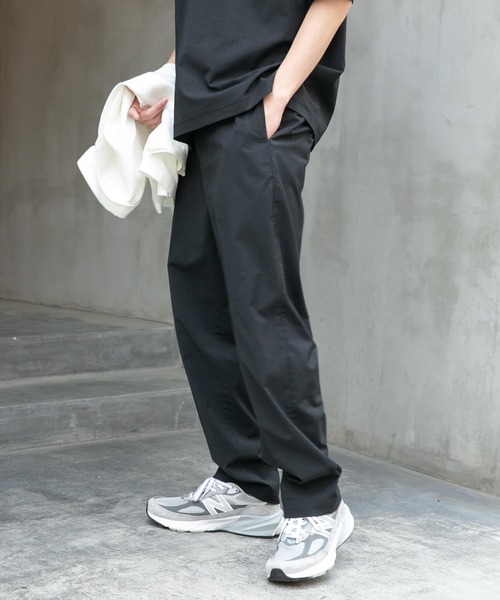 FORK&SPOON(フォークアンドスプーン)の「FORK&SPOON TEC LINENパンツ(その他パンツ・メンズ・ブルー系その他/ライトグレー/ブラック・4/5)」の13枚目の写真