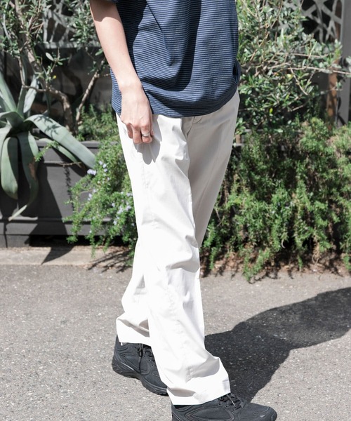 FORK&SPOON(フォークアンドスプーン)の「FORK&SPOON TEC LINENパンツ(その他パンツ・メンズ・ブルー系その他/ライトグレー/ブラック・4/5)」の15枚目の写真