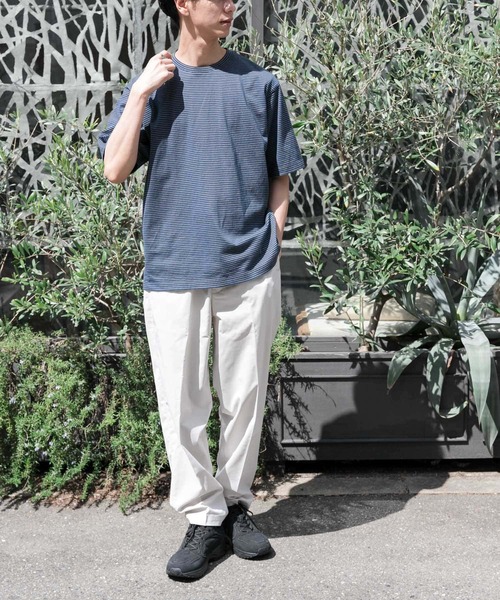 FORK&SPOON(フォークアンドスプーン)の「FORK&SPOON TEC LINENパンツ(その他パンツ・メンズ・ブルー系その他/ライトグレー/ブラック・4/5)」の19枚目の写真