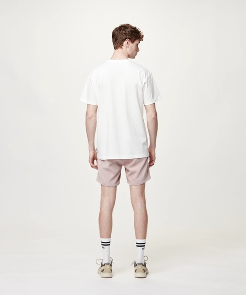 PICTURE ORGANIC CLOTHING(ピクチャーオーガニッククロージング)の「【PICTURE/ピクチャー】BASEMENT NEON TEE/ネオンデザインワンポイント半袖ロゴTシャツ(Tシャツ/カットソー・メンズ・ホワイト・MEDIUM/LARGE/X-LARGE)」の4枚目の写真