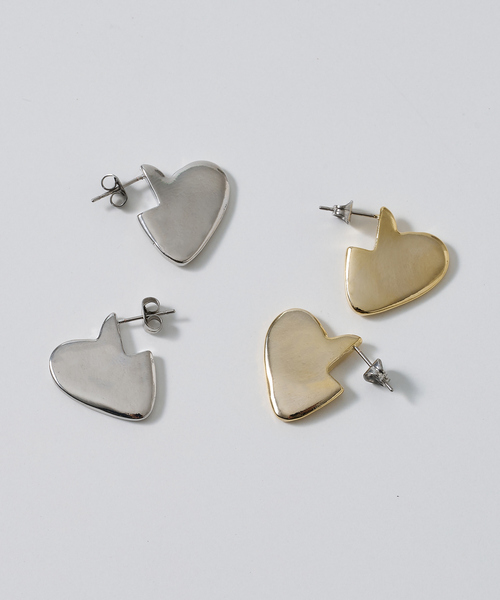 collex(コレックス)の「【dignif】ハートピアス(ピアス(両耳用)・レディース・シルバー/ゴールド・フリー)」の7枚目の写真