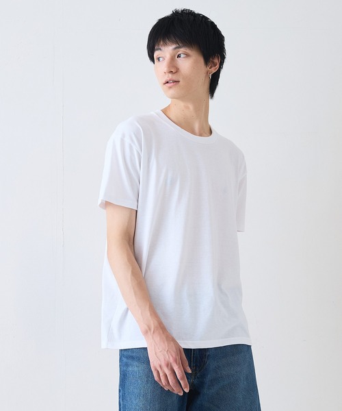 Dickies(ディッキーズ)の「【Dickies/ディッキーズ】2枚セット 天竺クルーネック Tシャツ(Tシャツ/カットソー・メンズ・ブラック/ホワイト・MEDIUM/X-LARGE/LARGE)」の17枚目の写真