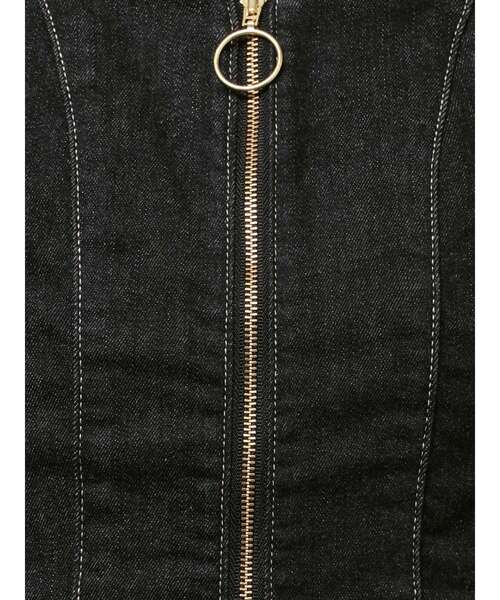 Lee（リー）の「【Leeコラボ】フレアスリーブデニムワンピース（ワンピース・レディース・ブラック/インディゴブルー・SMALL/MEDIUM）」の20枚目の写真