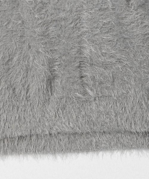 BEAMS LIGHTS Women's(ビームスライツ ウィメンズ)の「BEAMS LIGHTS / 裾スリットフェザープルオーバー(ニット/セーター・レディース・ホワイト系その他/グレー・ONE SIZE)」の16枚目の写真
