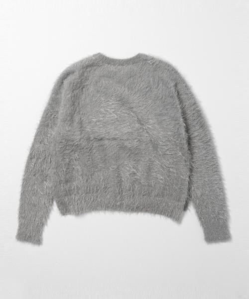 BEAMS LIGHTS Women's(ビームスライツ ウィメンズ)の「BEAMS LIGHTS / 裾スリットフェザープルオーバー(ニット/セーター・レディース・ホワイト系その他/グレー・ONE SIZE)」の17枚目の写真