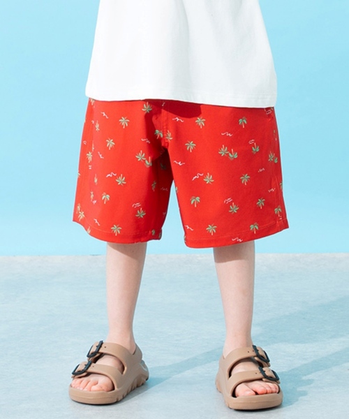 and D. petit main（アンドディープティマイン）の「【水陸両用】柄ショートパンツ（その他パンツ・キッズ・ブラック/アイボリー/サックスブルー/ライトカーキ/カラフル/チャコール/オレンジ・90cm/120cm/150cm/130cm/110cm/140cm/100cm）」の6枚目の写真