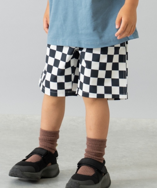 and D. petit main（アンドディープティマイン）の「【水陸両用】柄ショートパンツ（その他パンツ・キッズ・ブラック/アイボリー/サックスブルー/ライトカーキ/カラフル/チャコール/オレンジ・90cm/120cm/150cm/130cm/110cm/140cm/100cm）」の3枚目の写真