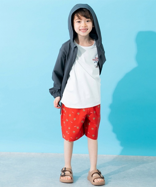 and D. petit main（アンドディープティマイン）の「【水陸両用】柄ショートパンツ（その他パンツ・キッズ・ブラック/アイボリー/サックスブルー/ライトカーキ/カラフル/チャコール/オレンジ・90cm/120cm/150cm/130cm/110cm/140cm/100cm）」の11枚目の写真