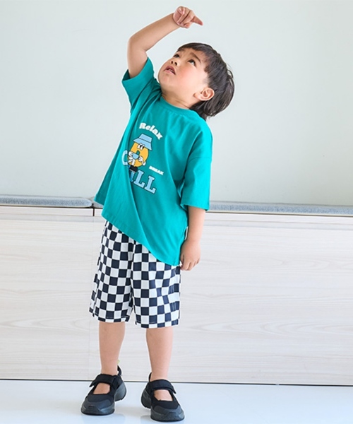 and D. petit main（アンドディープティマイン）の「【水陸両用】柄ショートパンツ（その他パンツ・キッズ・ブラック/アイボリー/サックスブルー/ライトカーキ/カラフル/チャコール/オレンジ・90cm/120cm/150cm/130cm/110cm/140cm/100cm）」の18枚目の写真