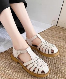 shopnikoniko | グルカサンダル フラットソールサンダル(サンダル)