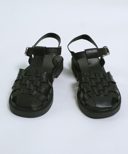 shopnikoniko（ショップニコニコ）の「グルカサンダル フラットソールサンダル（サンダル・レディース・ホワイト/ブラック・38/37/36/39）」の17枚目の写真