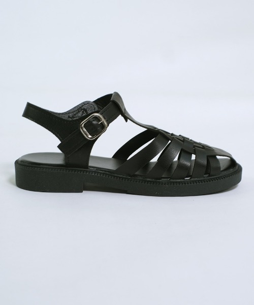 shopnikoniko（ショップニコニコ）の「グルカサンダル フラットソールサンダル（サンダル・レディース・ホワイト/ブラック・38/37/36/39）」の16枚目の写真