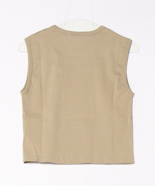 スリーブレスショートプルオーバー（Tシャツ/カットソー）｜ETRE