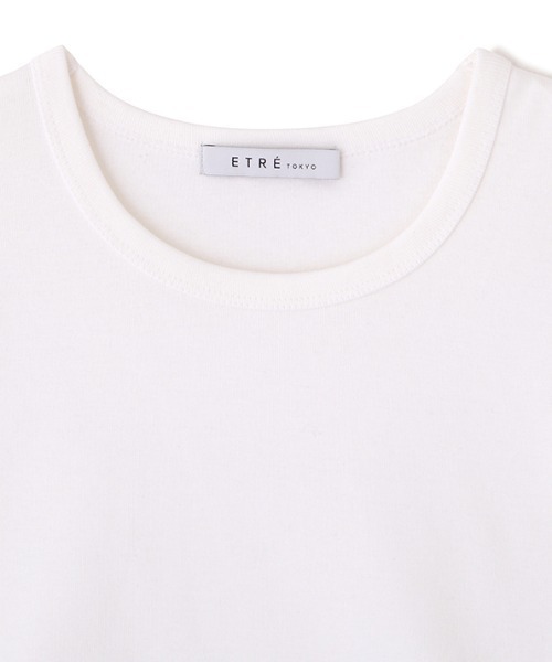 スリーブレスショートプルオーバー（Tシャツ/カットソー）｜ETRE
