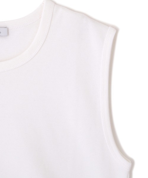 スリーブレスショートプルオーバー（Tシャツ/カットソー）｜ETRE