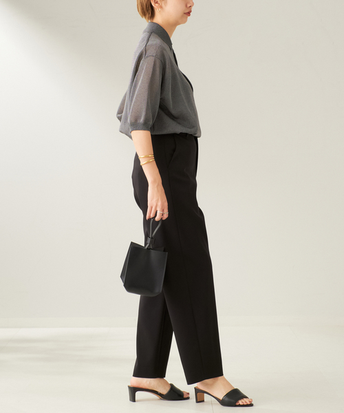 plage(プラージュ)の「CURRENTAGE / カレンテージ METALIC C/KNIT トップス(ニット/セーター・レディース・チャコールグレー・FREE)」の17枚目の写真