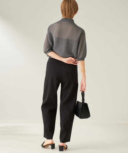 plage(プラージュ)の「CURRENTAGE / カレンテージ METALIC C/KNIT トップス(ニット/セーター・レディース・チャコールグレー・FREE)」の16枚目の写真
