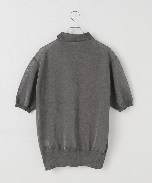 plage(プラージュ)の「CURRENTAGE / カレンテージ METALIC C/KNIT トップス(ニット/セーター・レディース・チャコールグレー・FREE)」の11枚目の写真