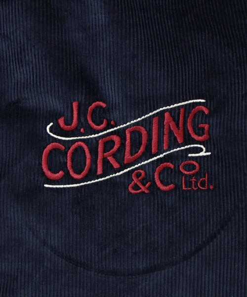 BEAMS F（ビームスエフ）の「【別注】CORDINGS / コーデュロイ トート バッグ（トートバッグ・メンズ・ワイン/ネイビー・ONE SIZE）」の13枚目の写真