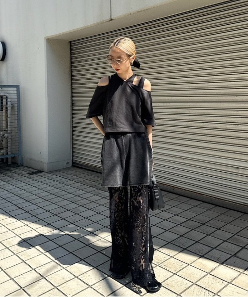 MEDI DENIM LIKE SHORT PANTS（その他パンツ）｜Ameri（アメリ
