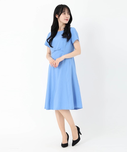 新品同様ストロベリーフィールズ★リボンモチーフワンピース セール】ナチュレクロス_リボンモチーフワンピース（ワンピース
