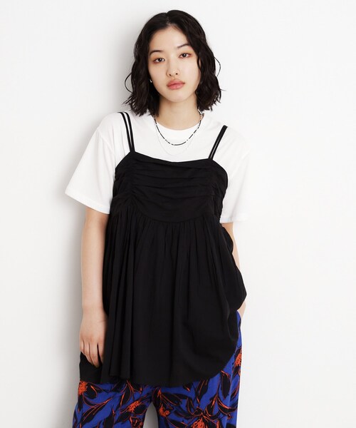 セール】ギャザーチュニック【洗える】（チュニック）｜THE SHOP