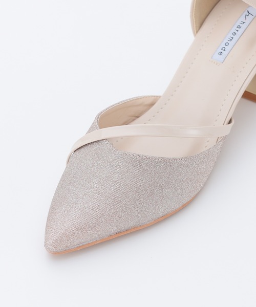 ミラージュチャンキーヒール パーティー オケージョン パンプス