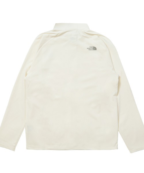 THE NORTH FACE（ザノースフェイス）の「ザ ノース フェイス THE NORTH FACE ロングスリーブサンシェードフルジップジャケット（ラッシュガード・キッズ・オフホワイト/ブラック・130cm/140cm/150cm）」の6枚目の写真