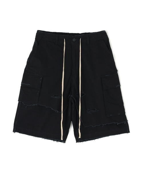 FR(13)NDS（フレンズ）の「FR(13)NDS /フレンズ/Fake Layered Cargo SHORTS（カーゴパンツ・メンズ・ホワイト/ブラック・F）」の6枚目の写真
