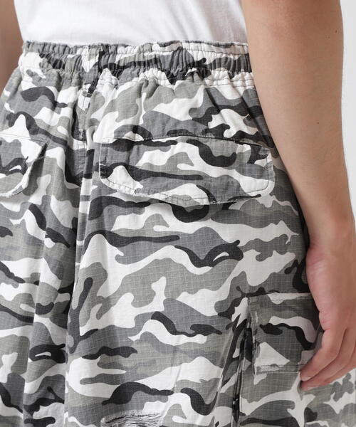 FR(13)NDS（フレンズ）の「FR(13)NDS /フレンズ/Fake Layered Cargo SHORTS（カーゴパンツ・メンズ・ホワイト/ブラック・F）」の16枚目の写真