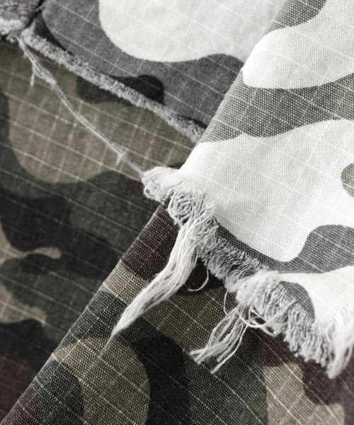 FR(13)NDS（フレンズ）の「FR(13)NDS /フレンズ/Fake Layered Cargo SHORTS（カーゴパンツ・メンズ・ホワイト/ブラック・F）」の20枚目の写真