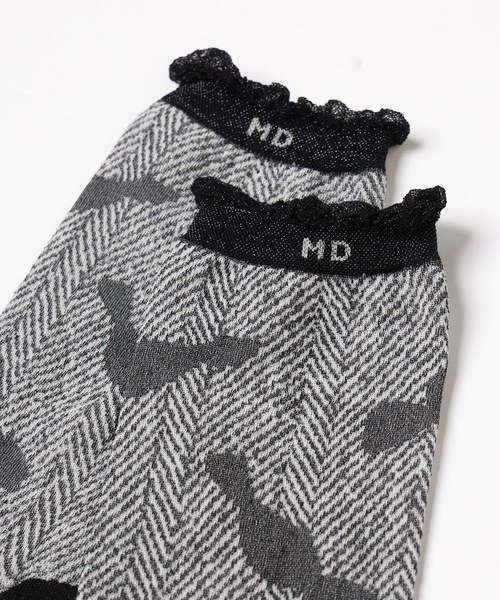 mintdesigns（ミントデザインズ）の「CANDY SOCKS（ソックス/靴下・レディース・ブラック/パープル/レッド・M）」の7枚目の写真