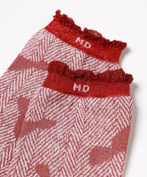 mintdesigns（ミントデザインズ）の「CANDY SOCKS（ソックス/靴下・レディース・ブラック/パープル/レッド・M）」の10枚目の写真