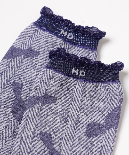 mintdesigns（ミントデザインズ）の「CANDY SOCKS（ソックス/靴下・レディース・ブラック/パープル/レッド・M）」の13枚目の写真